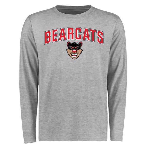 Cincinnati Bearcats Proud Mascot Long Sleeve WEM T-Shirt - Ash,We sell and wholesale Cincinnati Bearcats Proud Mascot Long Sleeve WEM T-Shirt - Ash on line form chian!